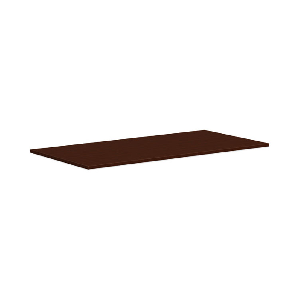 HON COMPANY TBL3672RTLT1 Mod Rectangular Conference Table Top, 72w x 36d, Traditional Mahogany