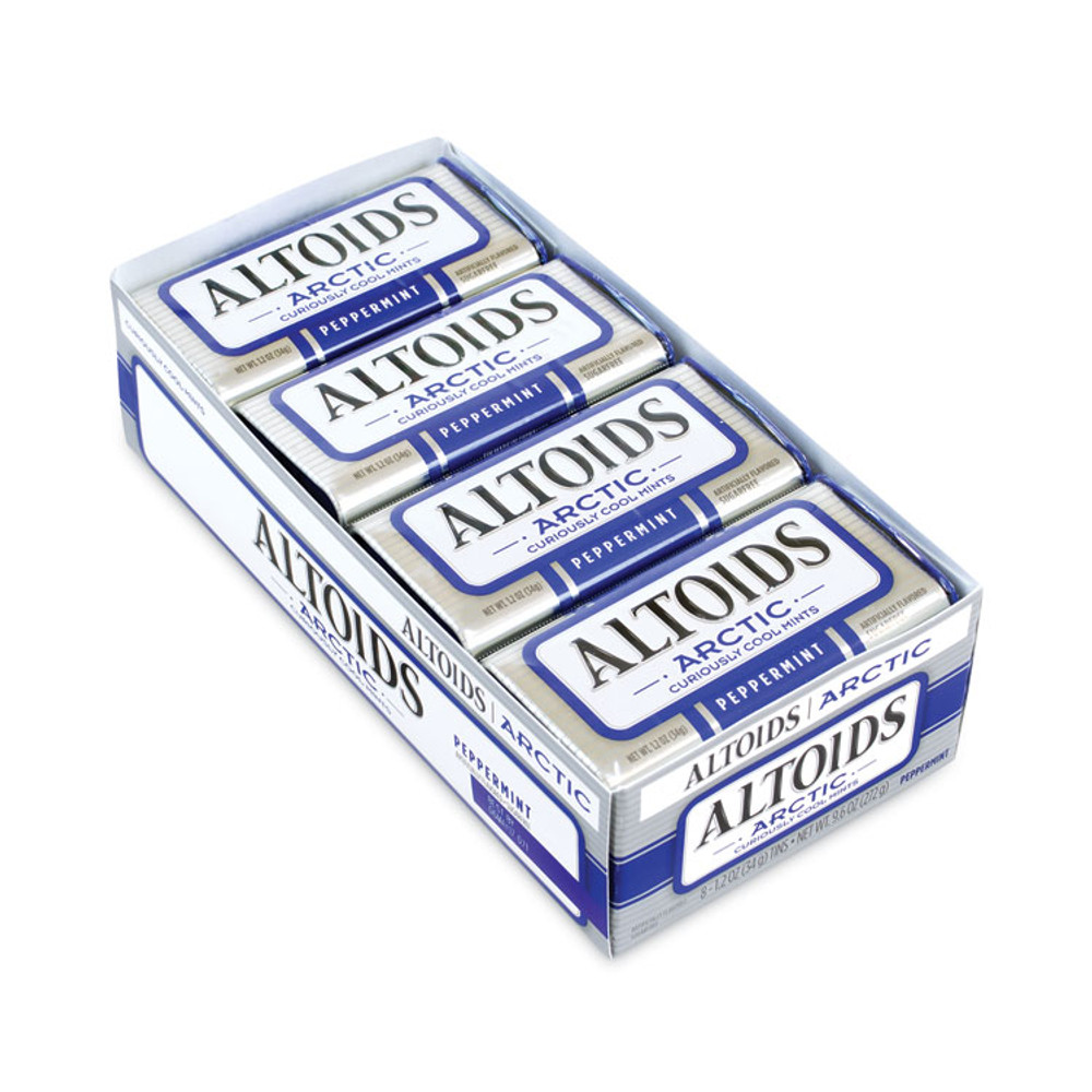 CALLARD & BOWSER-SUCHARD Altoids® 20900488 Arctic Peppermint Mints, 1.2 oz, 8 Tins/Pack