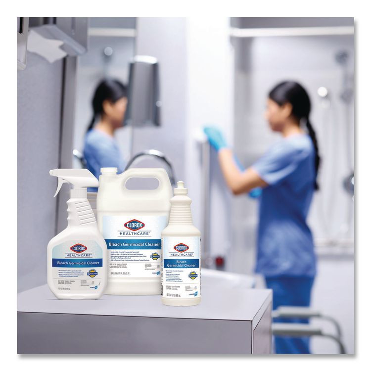 CLOROX SALES CO. Healthcare® 68970EA Bleach Germicidal Cleaner, 32 oz Spray Bottle