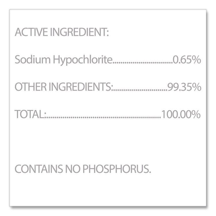 CLOROX SALES CO. Healthcare® 68970EA Bleach Germicidal Cleaner, 32 oz Spray Bottle