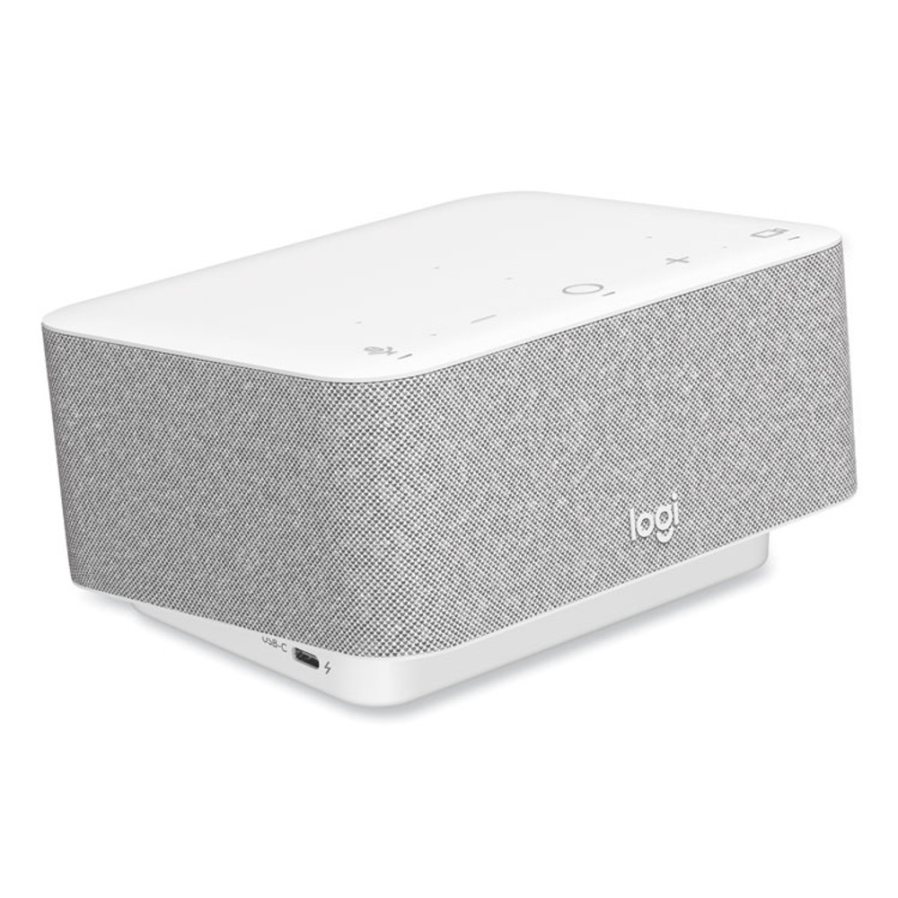 LOGITECH, INC. 986000031 UC Logi Dock, 1 HDMI/1 Displayport/2 USB A/3 USB C, White