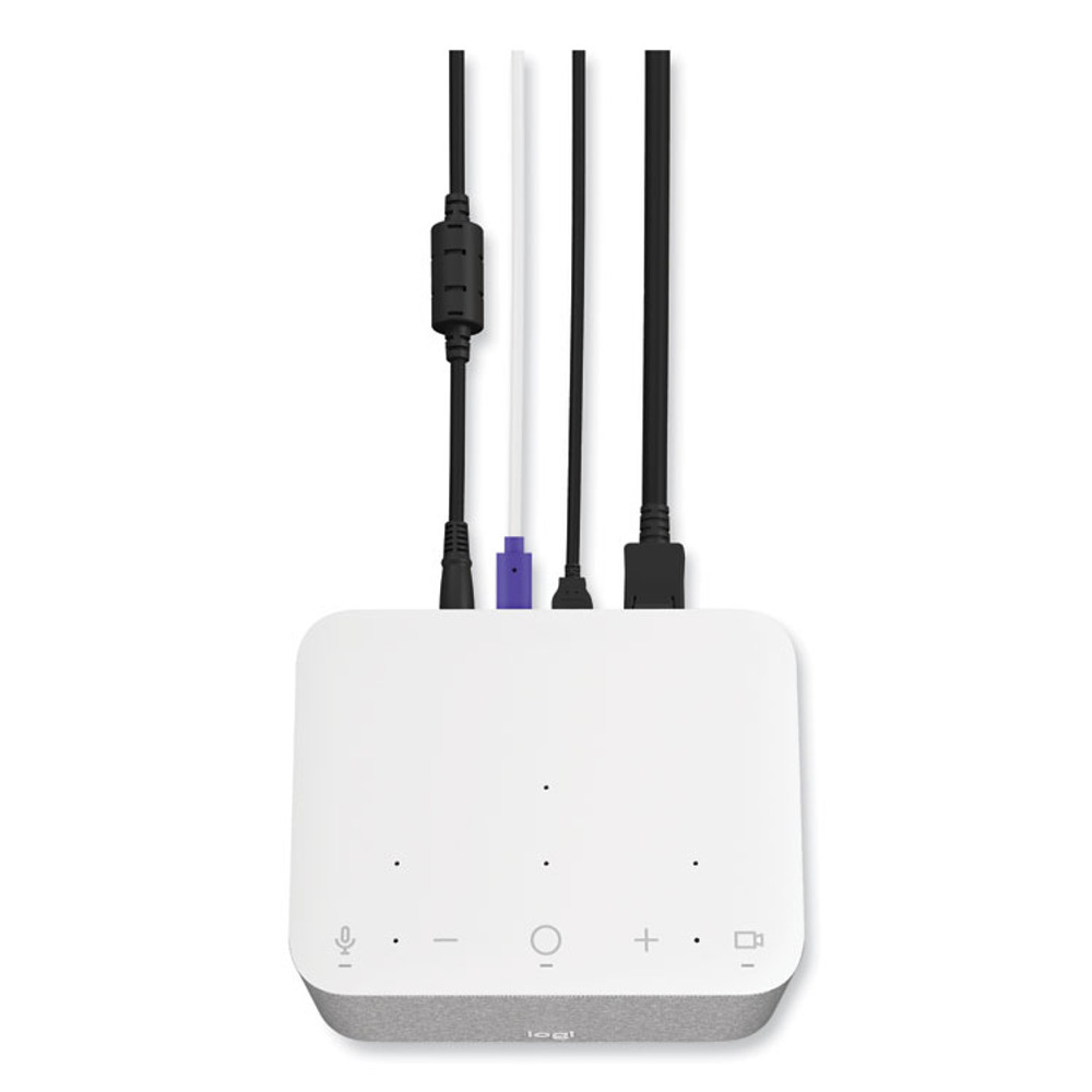 LOGITECH, INC. 986000031 UC Logi Dock, 1 HDMI/1 Displayport/2 USB A/3 USB C, White