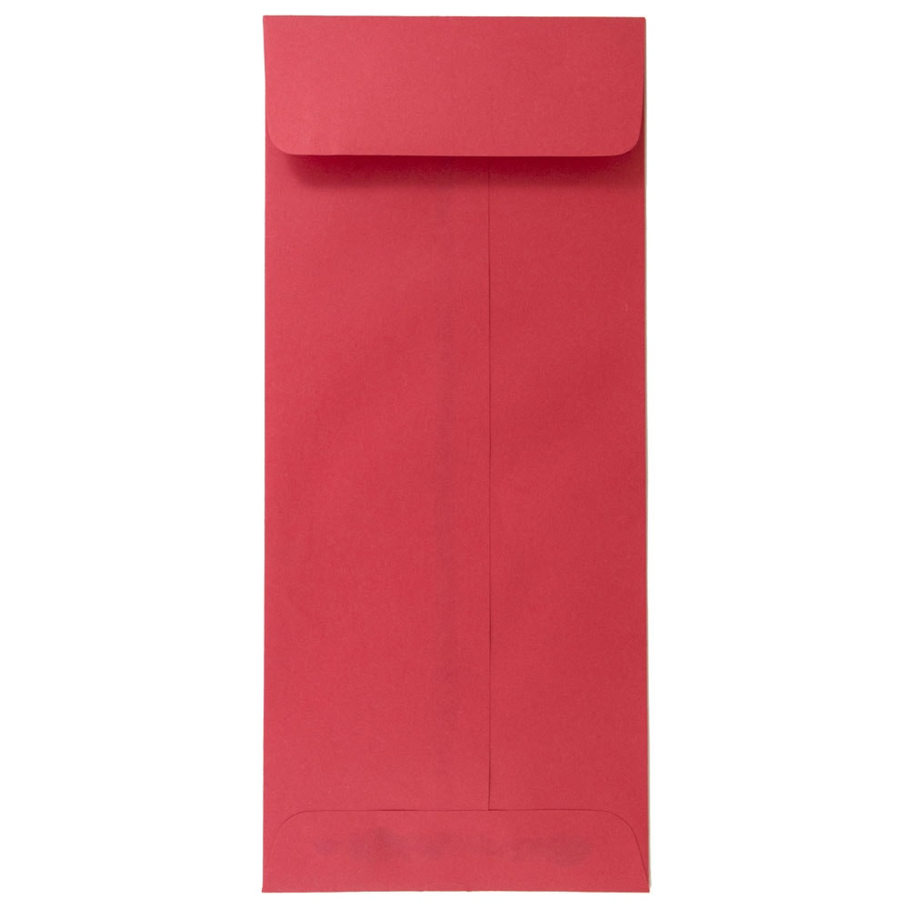 JAM PAPER AND ENVELOPE 900907737 JAM PAPER #12 Policy Business Colored Envelopes, 4 3/4in x 11in, Red, 25/Pack