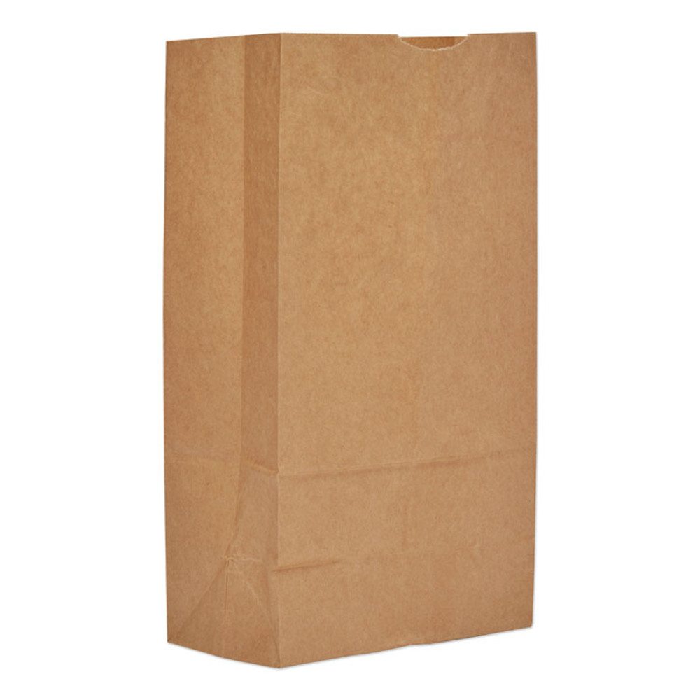 GEN General GK12 Grocery Paper Bags, 36 lb Capacity, #12, 7.06" x 4.5" x 12.75", Kraft, 1,000 Bags