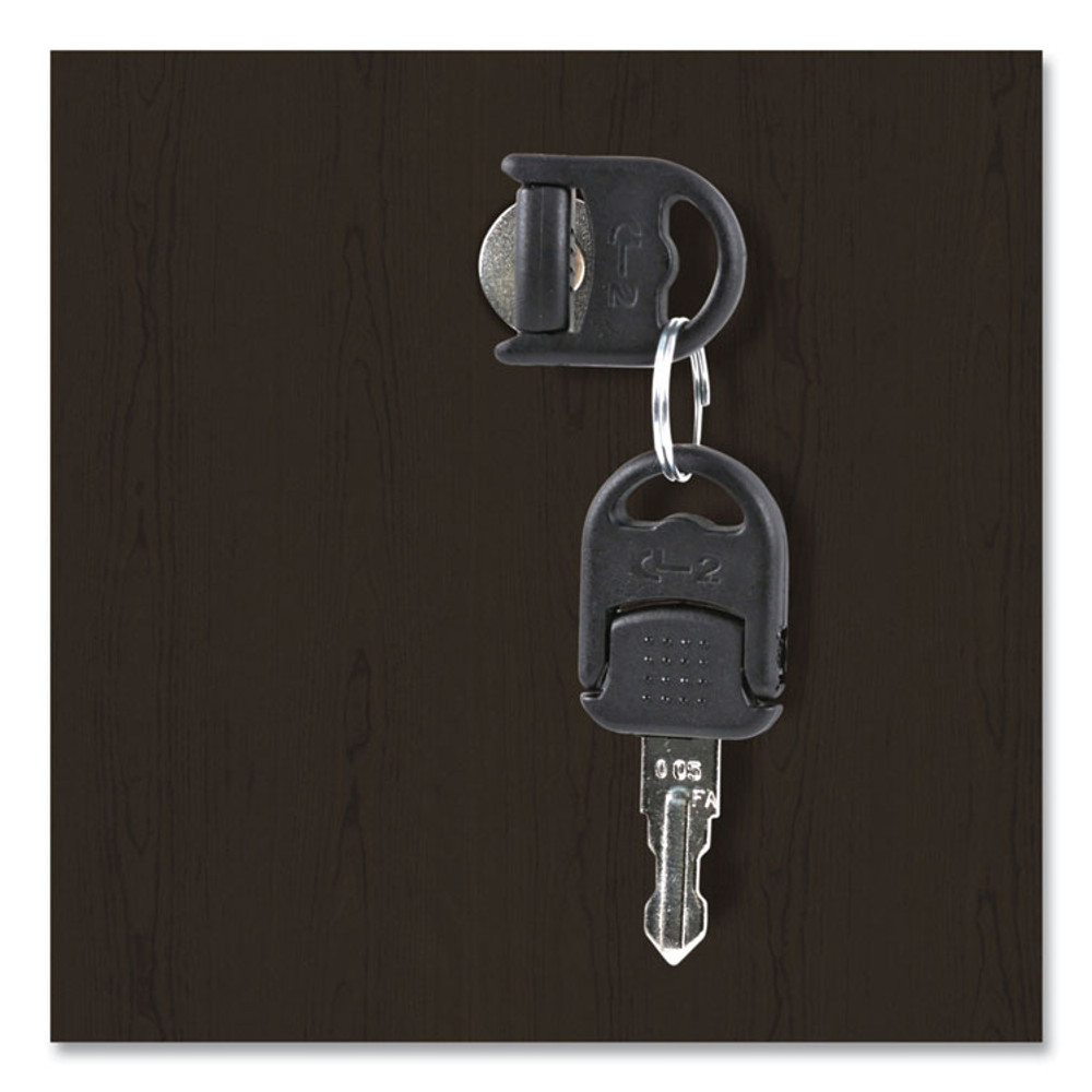 ALERA VA582816ES Alera Valencia Series Mobile Pedestal, Left or Right, 2 Legal/Letter-Size File Drawers, Espresso, 15.38" x 20" x 26.63"