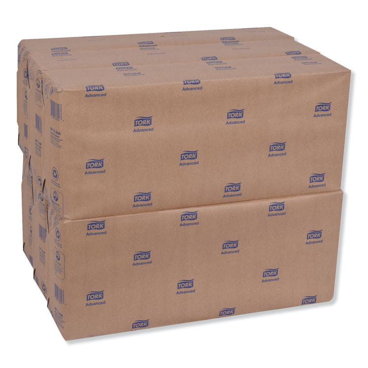 SCA TISSUE Tork® NP7380A Advanced Dinner Napkin, 3-Ply, 17 x 16.12, 1/8 Fold, White,1,740/Carton