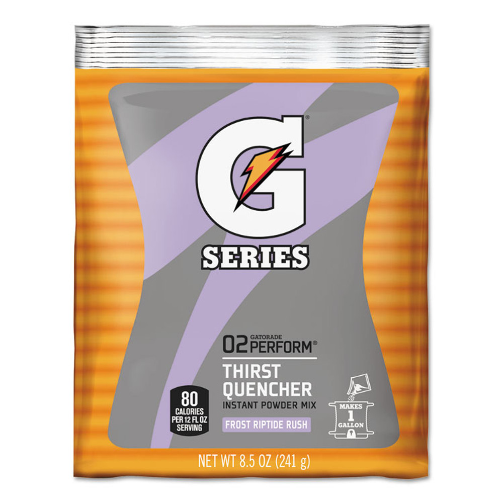 PEPSICO Gatorade® 33665 Original Powdered Drink Mix, Riptide Rush, 8.5oz Packets, 40/Carton