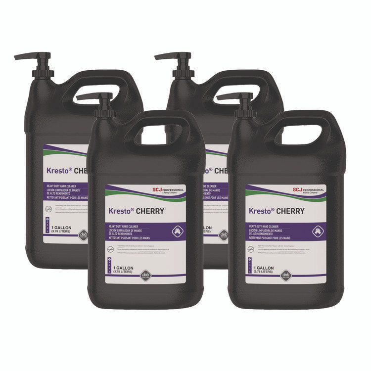 SC JOHNSON Professional® KCH1G Kresto Cherry Heavy Duty Hand Cleaner Manual Cartridge, Cherry Scent, 1 gal, 4/Carton