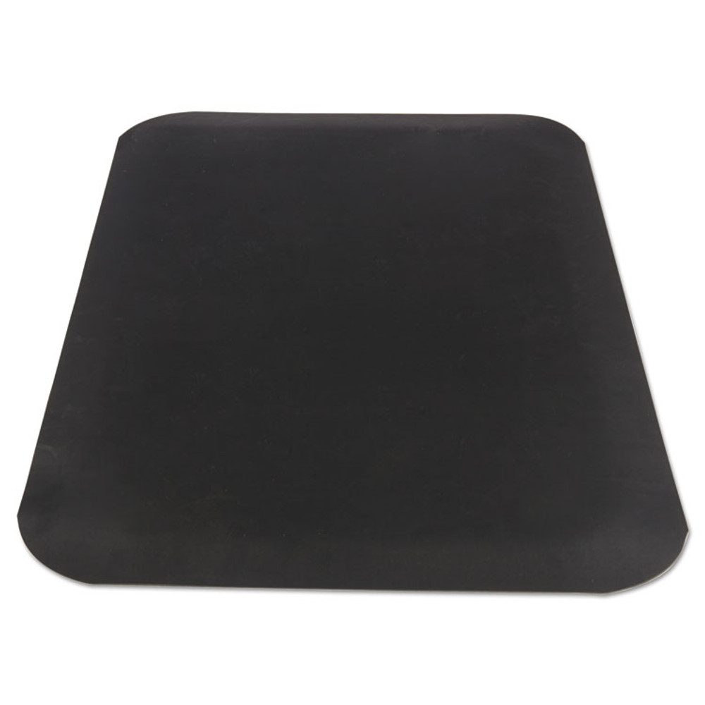MILLENNIUM MAT COMPANY Guardian 44020335 Pro Top Anti-Fatigue Mat, PVC Foam/Solid PVC, 24 x 36, Black