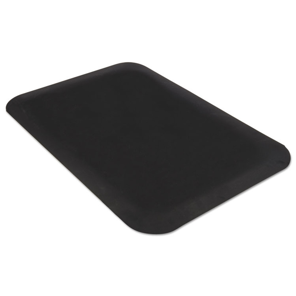 MILLENNIUM MAT COMPANY Guardian 44020335 Pro Top Anti-Fatigue Mat, PVC Foam/Solid PVC, 24 x 36, Black