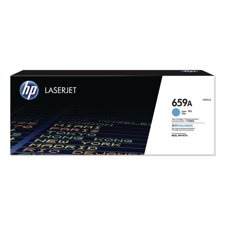 HP INC W2011A HP 659A, (W2011A) Cyan Original LaserJet Toner Cartridge