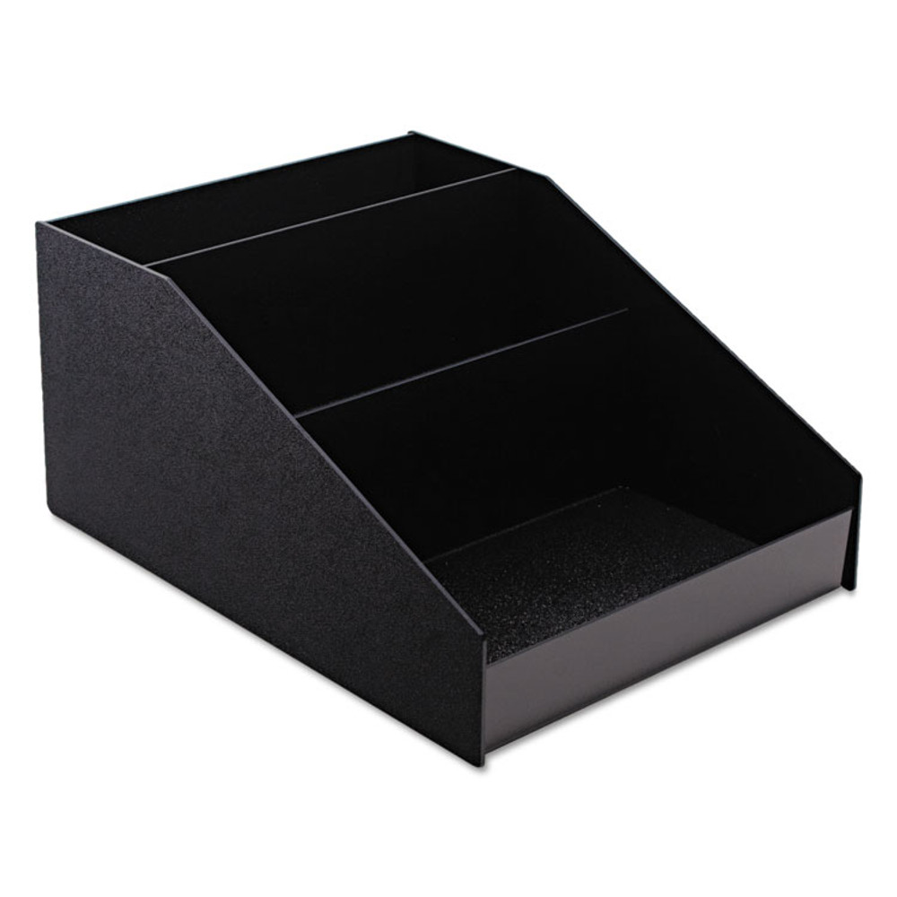 ADVANTUS CORPORATION Vertiflex® Commercial Grade VFCC1200 Horizontal Condiment Organizer, 9 Compartments, 12 x 16 x 7.5, Black