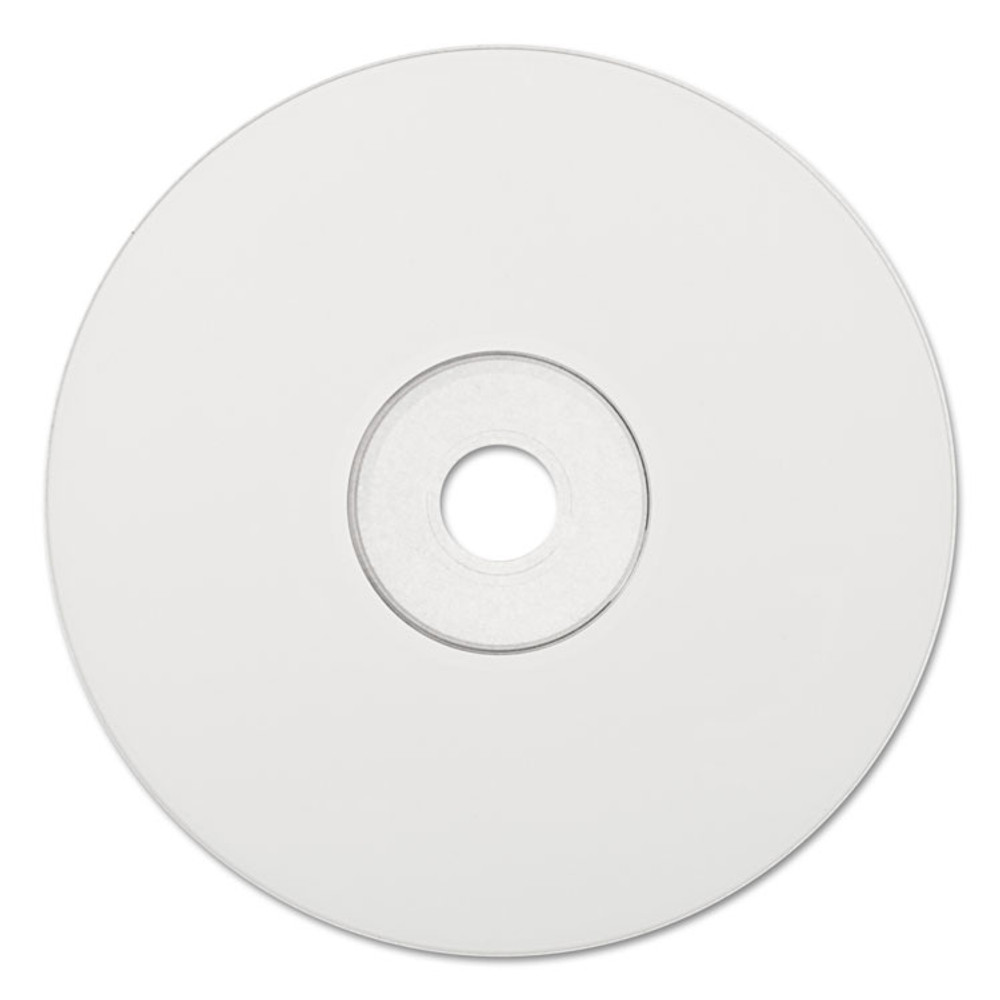 VERBATIM CORPORATION 95252 CD-R Printable Recordable Disc, 700 MB, 52x, Spindle, White, 100/Pack