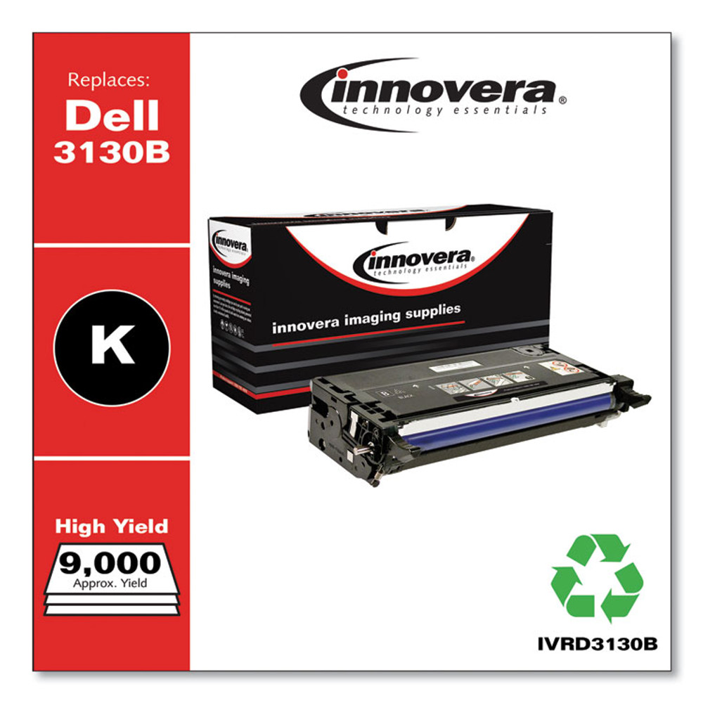 INNOVERA D3130B Remanufactured Black High-Yield Toner, Replacement for 330-1198, 9,000 Page-Yield