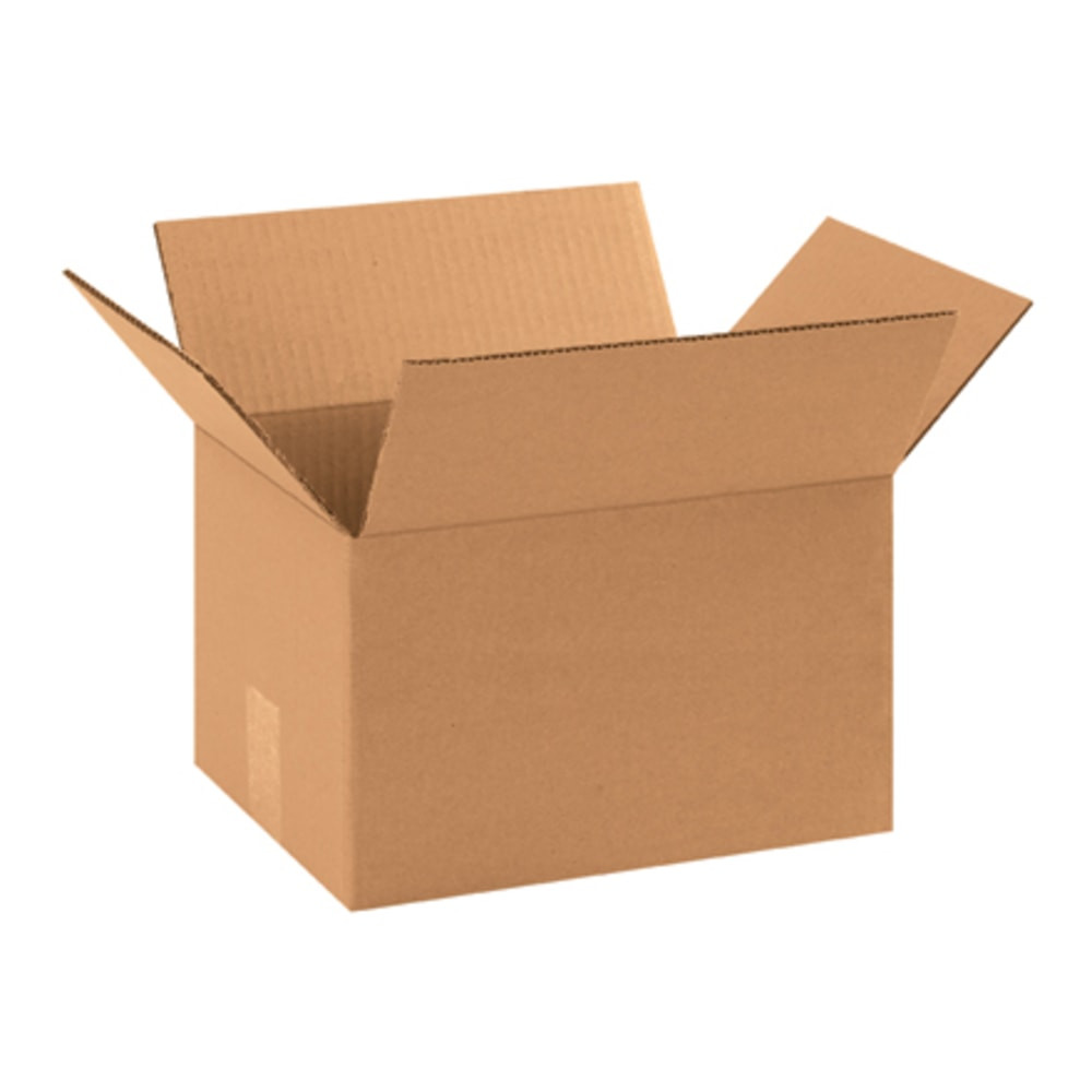 B O X MANAGEMENT, INC. 1188SC Partners Brand Corrugated Boxes 11 1/4in x 8 3/4in x 8in, Kraft, Bundle of 25