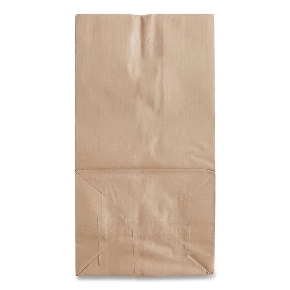 ROSS & WALLACE PAPER PRODUCTS, INC. GX2-500 Grocery Paper Bags, 2# Size, X-Heavy-Duty, 50# Basis Weight, 4.13" x 2.63" x 7.88", Kraft, 250 Bags/Pack, 2 Packs/Bundle