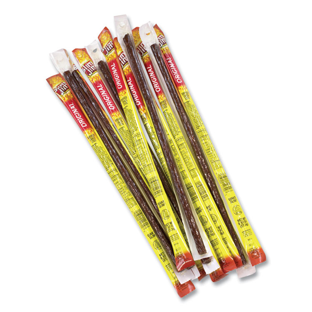 CONAGRA FOODS Slim Jim® 20900657 Original Smoked Snack Stick, 0.97 oz Stick, 24 Sticks/Box
