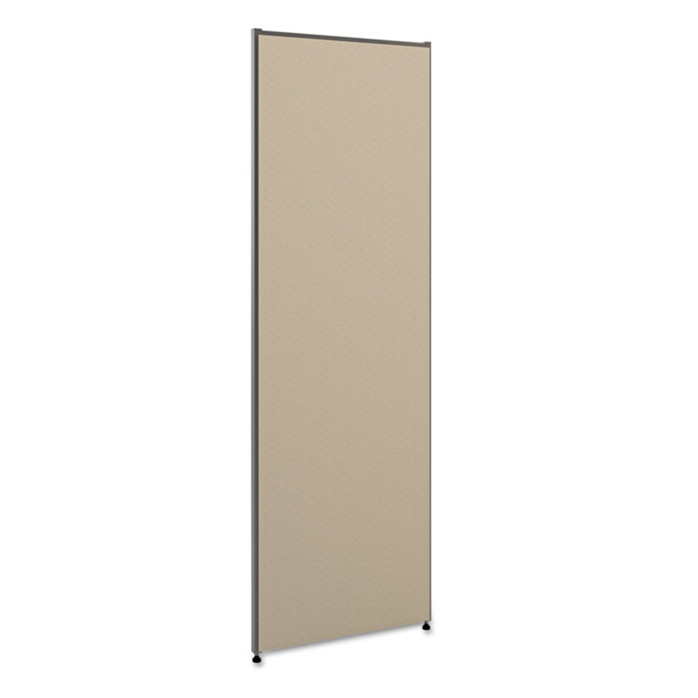 HON COMPANY P7224GYGY Verse Office Panel, 24w x 72h, Gray