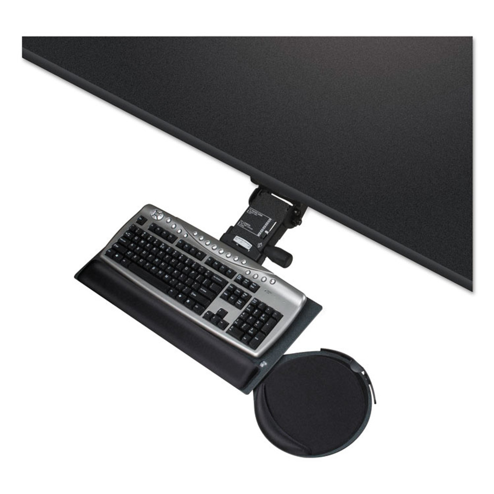 KELLY COMPUTER SUPPLIES Supply 69575 Leverless Lift N Lock Keyboard Tray, 19w x 10d, Black