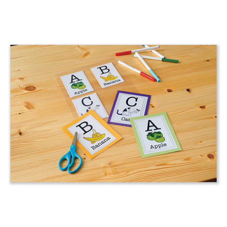 3M/COMMERCIAL TAPE DIV. Scotch™ LS852G Self-Sealing Laminating Pouches, 12.5 mil, 2.31" x 4.06", Gloss Clear, 25/Pack