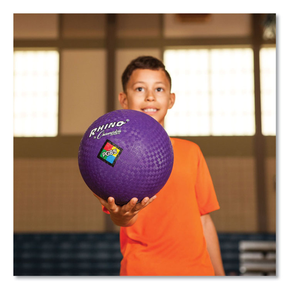 CHAMPION SPORT Sports PGSET Playground Ball Set, 8.5" Diameter, Assorted Colors, 6/Set