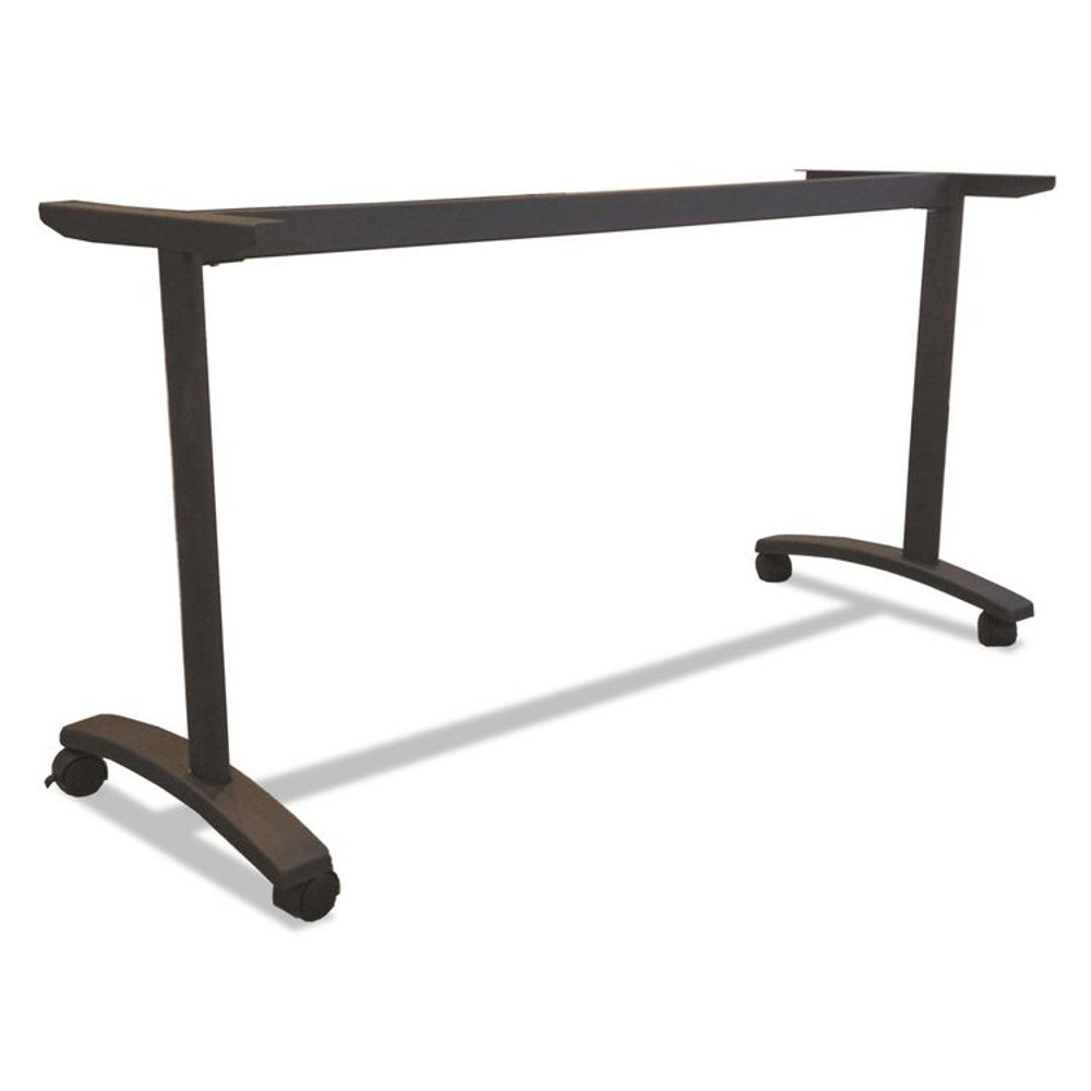 ALERA VA7476BK Alera Valencia Series Training Table T-Leg Base, 54w x 19.75d x 28.5h, Black