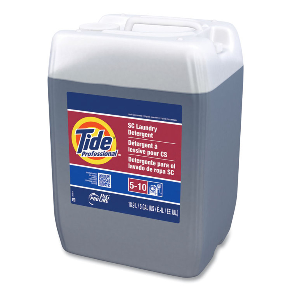 PROCTER & GAMBLE Tide® Professional™ 70672 SC Laundry Detergent, 5 gal Closed-Loop Container