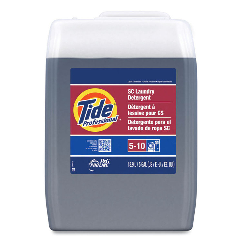 PROCTER & GAMBLE Tide® Professional™ 70672 SC Laundry Detergent, 5 gal Closed-Loop Container