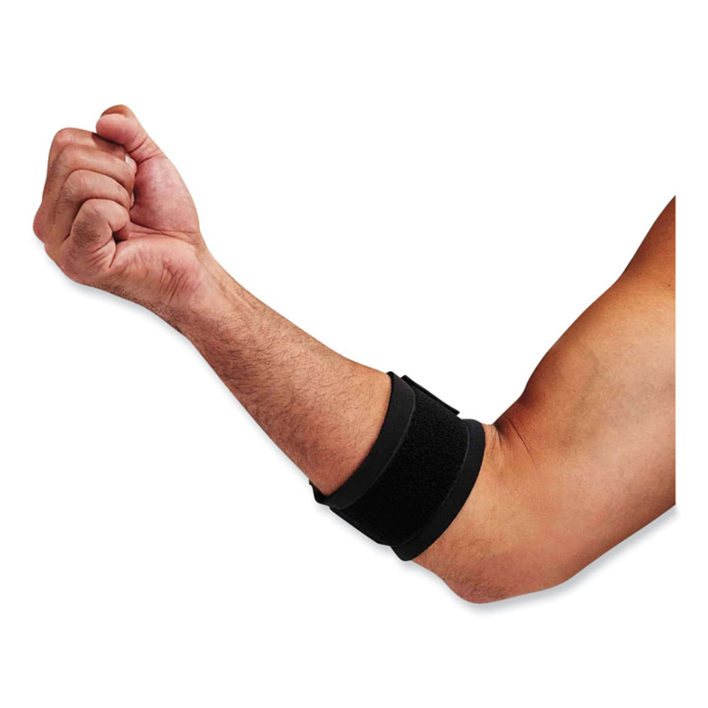 TENACIOUS HOLDINGS, INC. ergodyne® 16004 ProFlex 500 Elbow Brace Strap, Large, Black