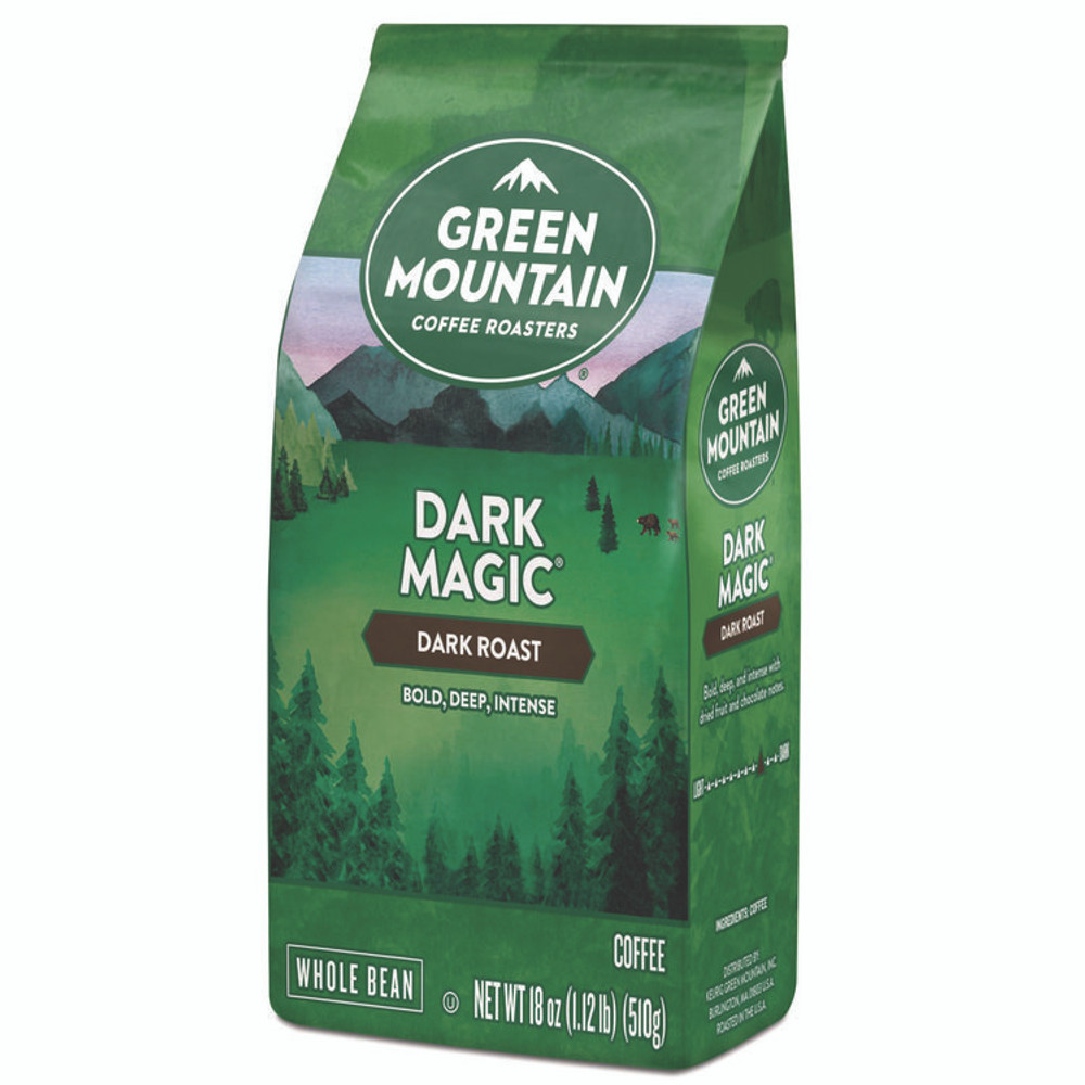 KEURIG DR PEPPER Green Mountain Coffee® 7568EA Dark Magic Whole Bean Coffee, 18 oz Bag