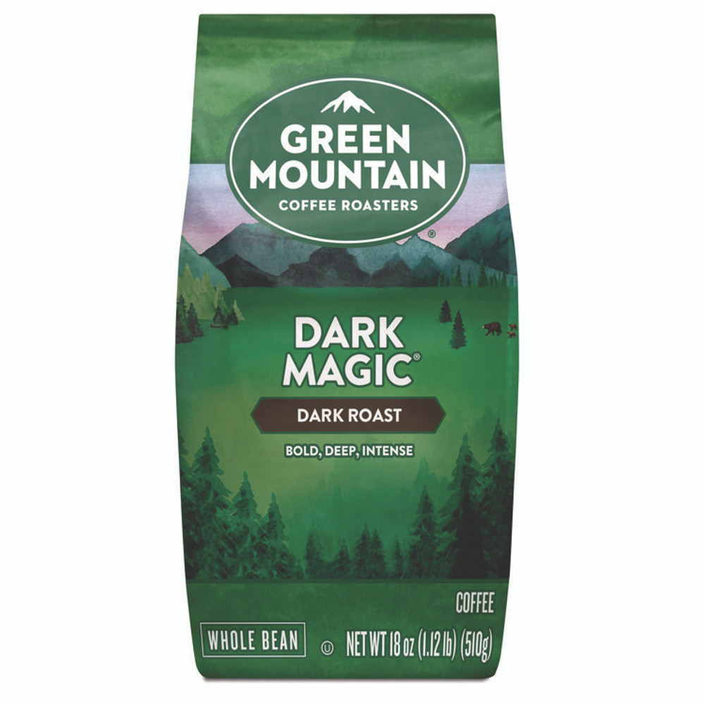 KEURIG DR PEPPER Green Mountain Coffee® 7568EA Dark Magic Whole Bean Coffee, 18 oz Bag