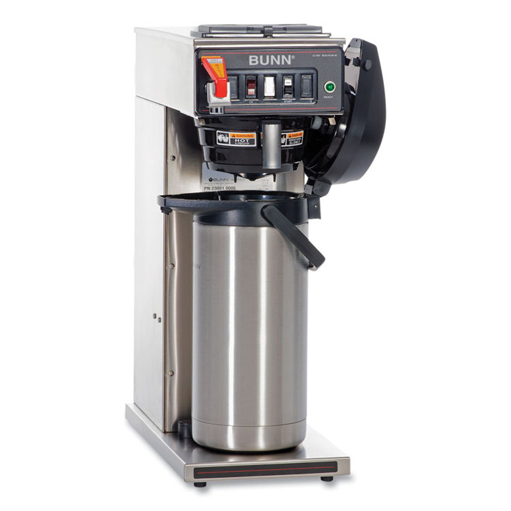 BUNN-O-MATIC 230010006 CWTF15-APS Automatic Airpot Coffee Brewer, Gray/Stainless Steel