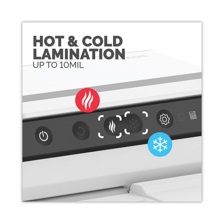 FELLOWES MFG. CO. 5746101 Venus 125 Laminator, 6 Rollers, 12.5 Max Document Width, 10 mil Max Document Thickness