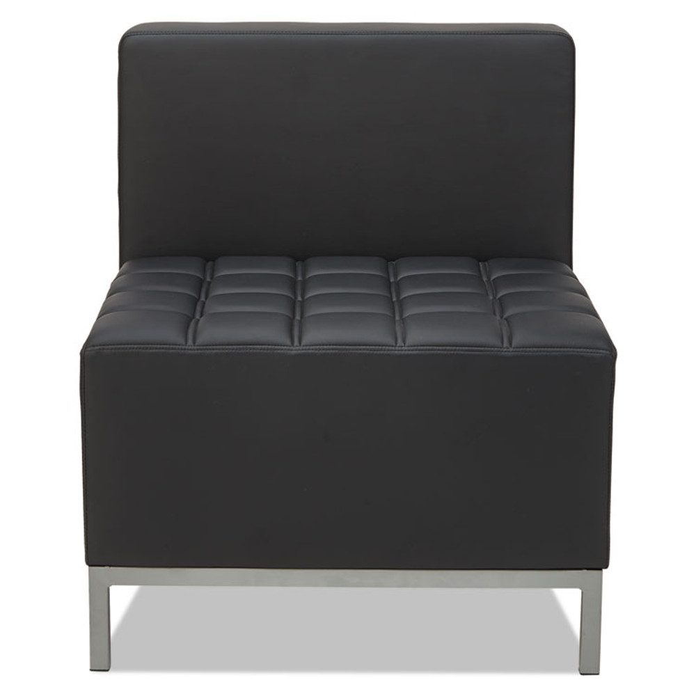 ALERA QB8116 Alera QUB Series Armless L Sectional, 26.38w x 26.38d x 30.5h, Black