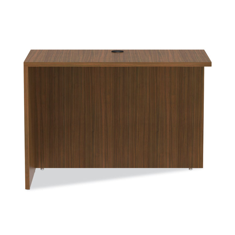 ALERA VA354224WA Alera Valencia Series Reversible Return/Bridge Shell, 42w x 23.63d x 29.5h, Modern Walnut
