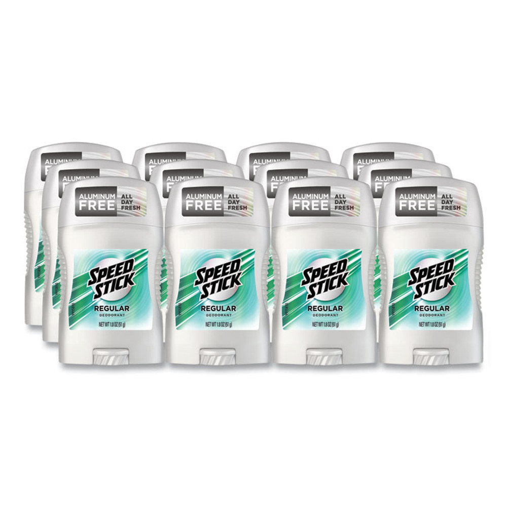 COLGATE PALMOLIVE, IPD. Speed Stick® 94020 Deodorant, Regular Scent, 1.8 oz, 12/Carton