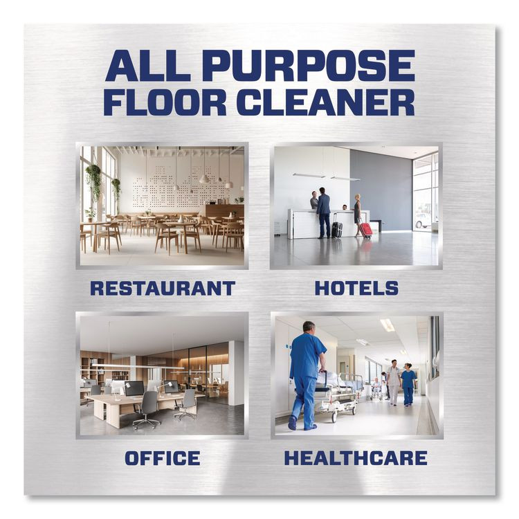 PROCTER & GAMBLE Mr. Clean® 02621CT Finished Floor Cleaner, Lemon Scent, 1 gal Bottle, 3/Carton