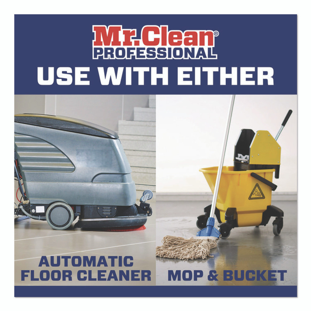 PROCTER & GAMBLE Mr. Clean® 02621CT Finished Floor Cleaner, Lemon Scent, 1 gal Bottle, 3/Carton