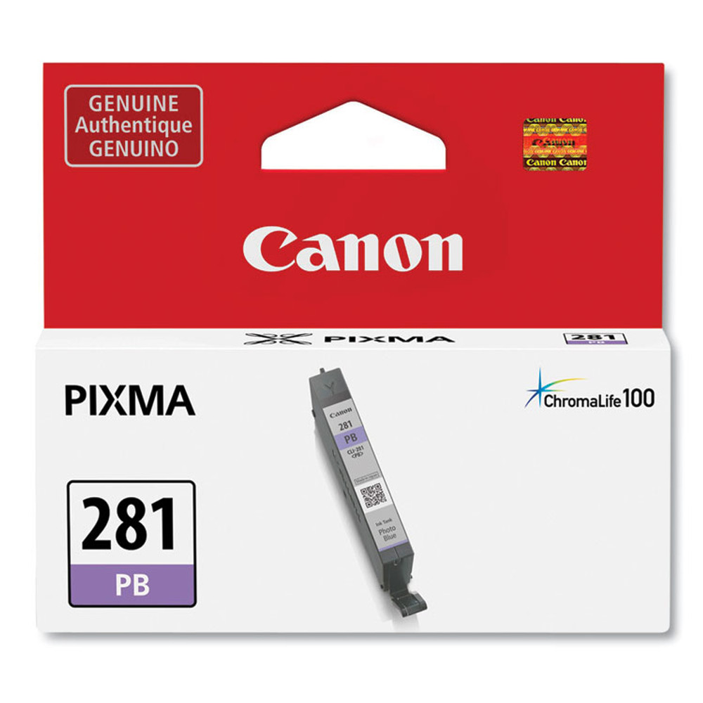 INNOVERA Canon® 2092C001 2092C001 (CLI-281) ChromaLife100 Ink, Blue
