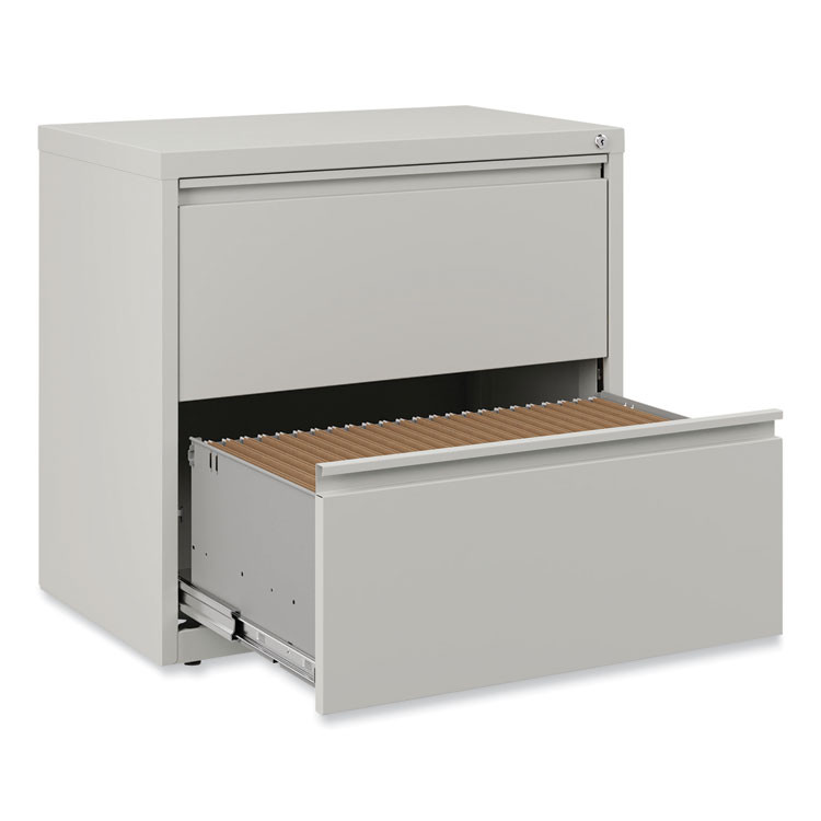 ALERA HLF3029LG Lateral File, 2 Legal/Letter-Size File Drawers, Light Gray, 30" x 18.63" x 28"