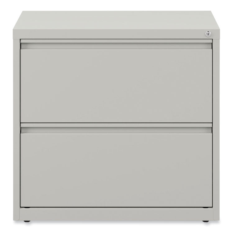 ALERA HLF3029LG Lateral File, 2 Legal/Letter-Size File Drawers, Light Gray, 30" x 18.63" x 28"