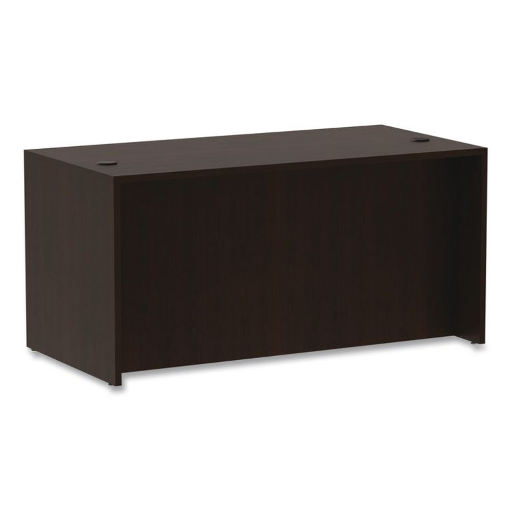 ALERA VA216030ES Alera Valencia Series Straight Front Desk Shell, 59.13" x 29.5" x 29.63", Espresso
