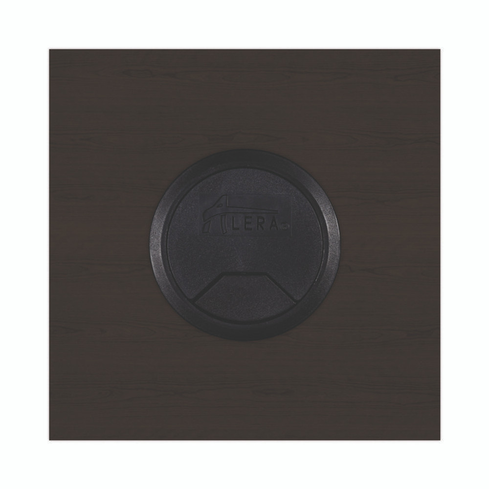 ALERA VA216030ES Alera Valencia Series Straight Front Desk Shell, 59.13" x 29.5" x 29.63", Espresso