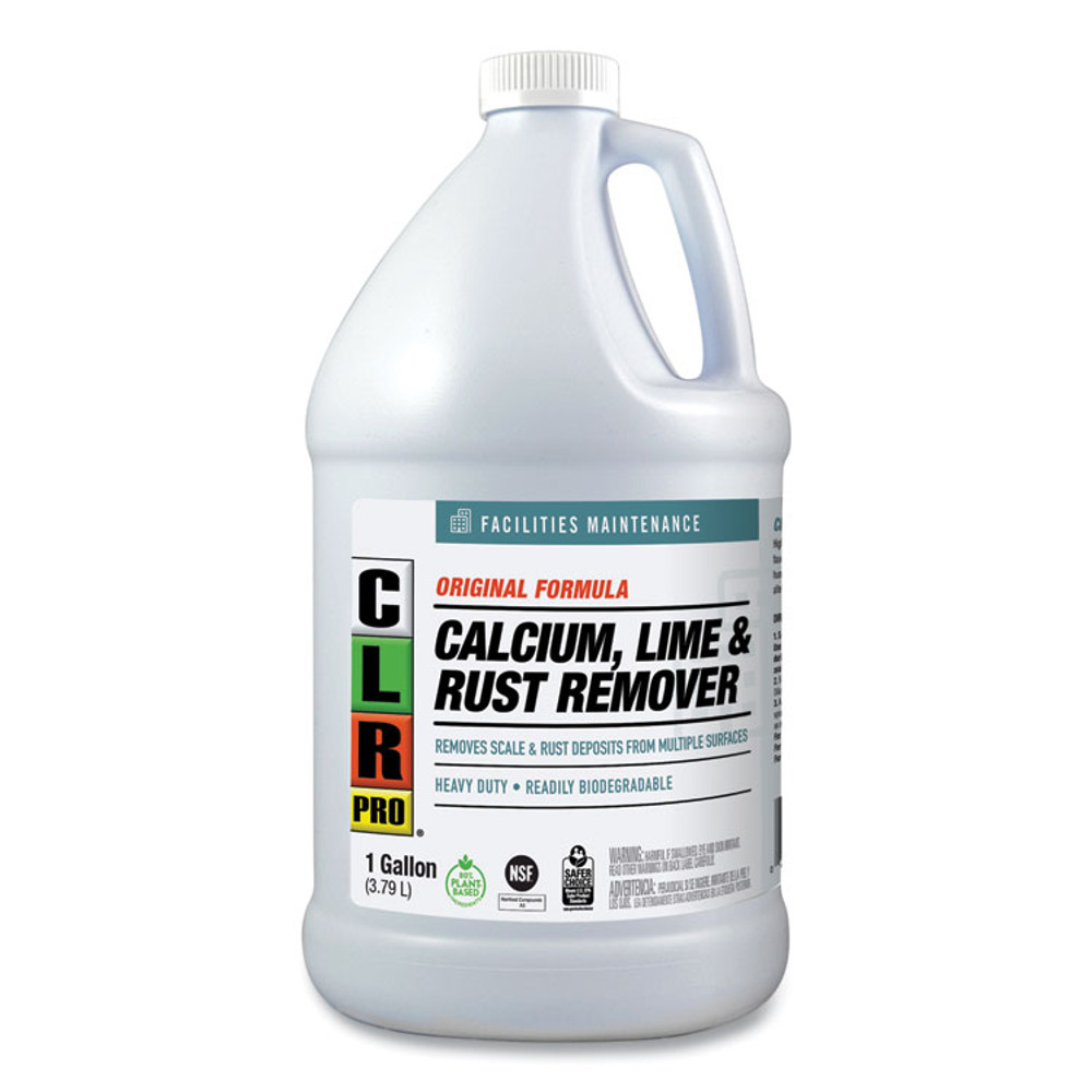 JELMAR, LLC CLR PRO® CL-4PRO Calcium, Lime and Rust Remover, 1 gal Bottle, 4/Carton
