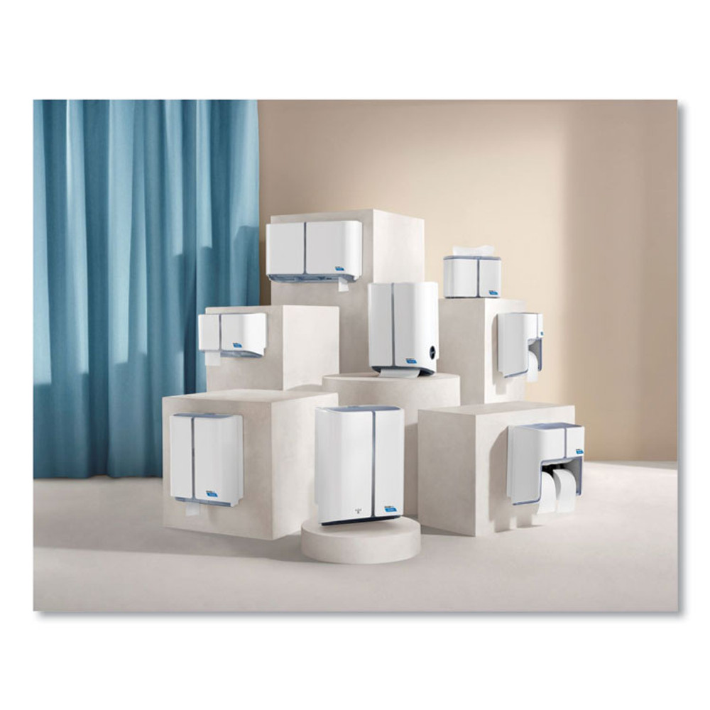 CASCADES TISSUE GROUP PRO C315 Tandem No Touch High Capacity Bath Tissue Dispenser, 12.6 x 6.6 x 12, White