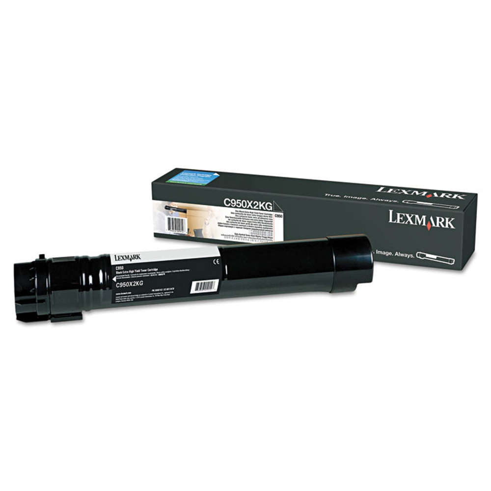 LEXMARK INT'L, INC. C950X2KG C950X2KG Extra High-Yield Toner, 32,000 Page-Yield, Black