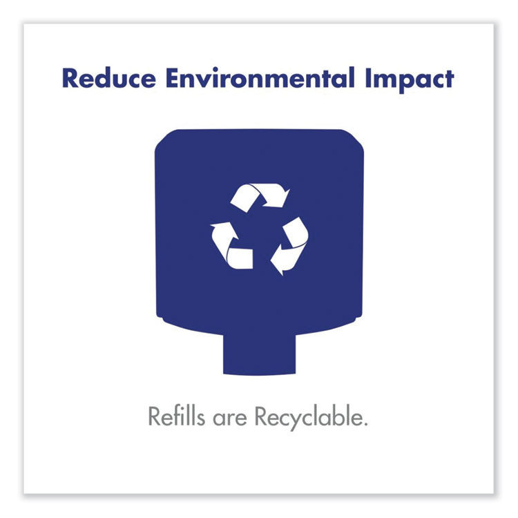 GO-JO INDUSTRIES PURELL® 775102 Advanced Hand Sanitizer Gentle and Free Foam, 1,200 mL Refill, Fragrance-Free, For ES8 Dispensers, 2/Carton