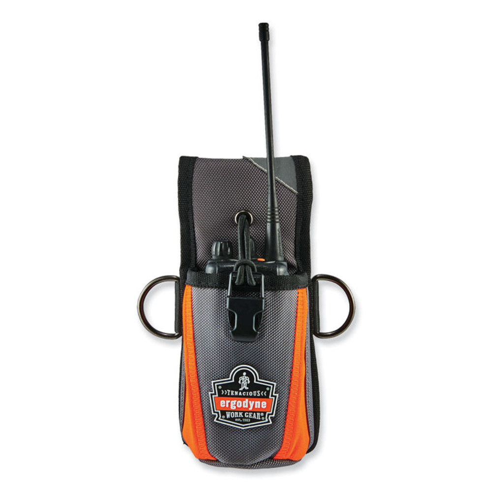 TENACIOUS HOLDINGS, INC. ergodyne® 13561 Arsenal 5561 Small Tool and Radio Loop Holster, 2.5 x 4.5 x 8.5, Polyester, Gray