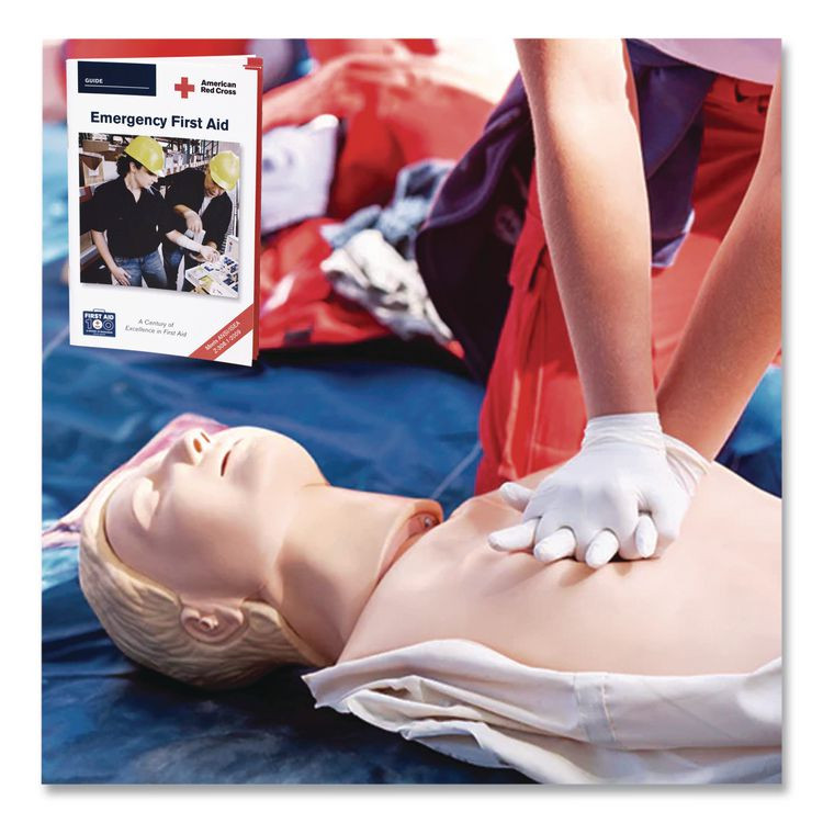 FIRST AID ONLY, INC. 730008 American Red Cross Emergency First Aid Guide, 48 Pages