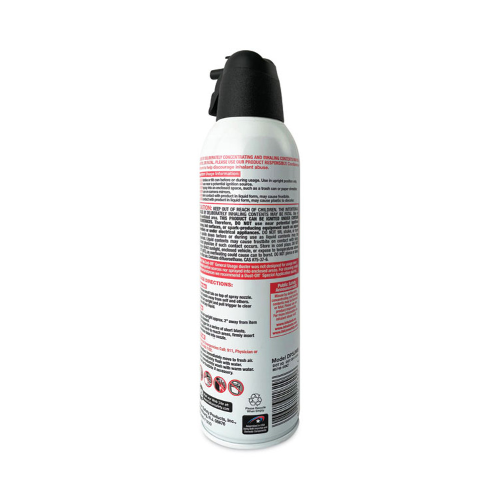 FALCON SAFETY Dust-Off® DPSJMB Disposable Compressed Air Duster, 17 oz Can